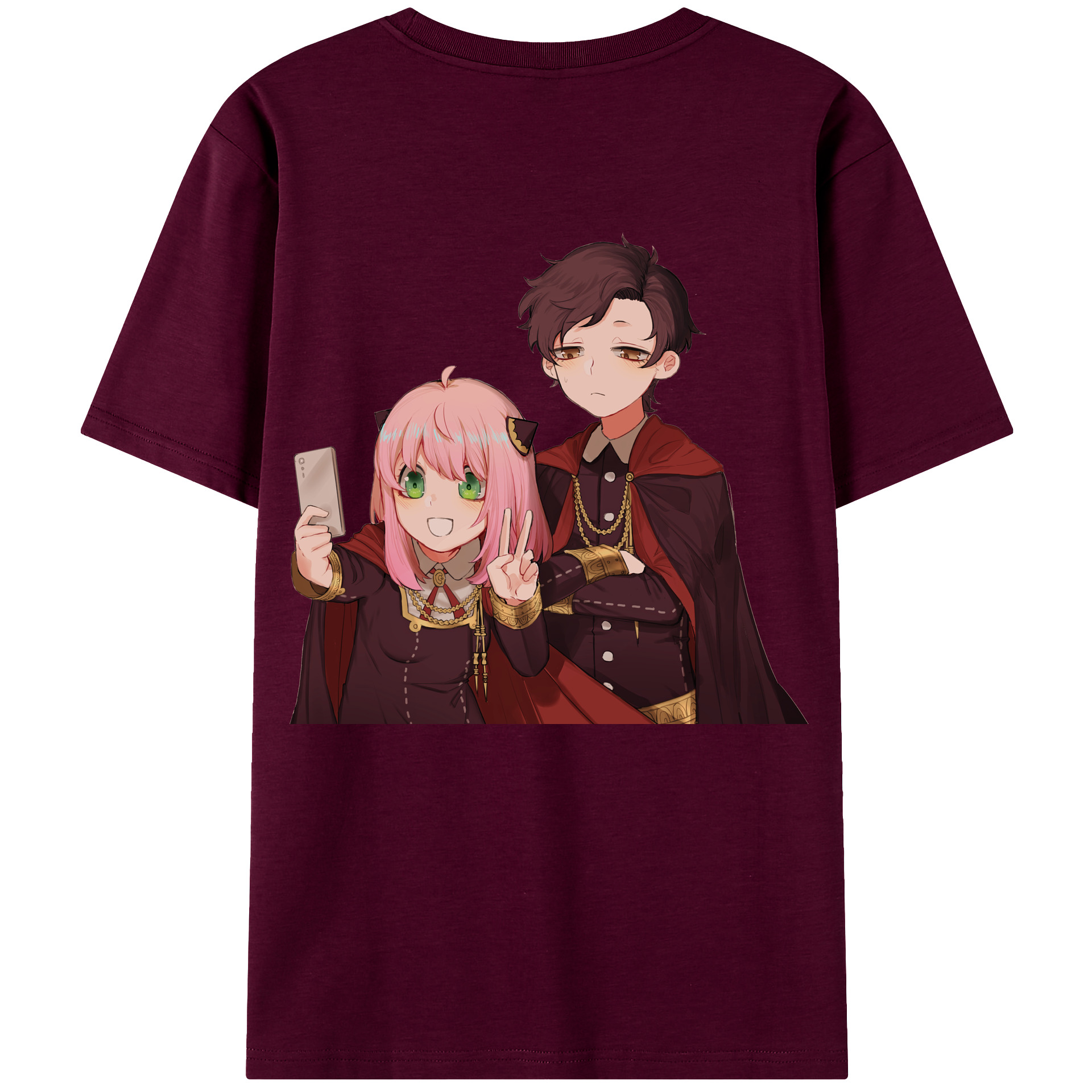 （画像用） SPY×FAMILY间谍家家酒 レディース半袖Tシャツ(バックプリント)
